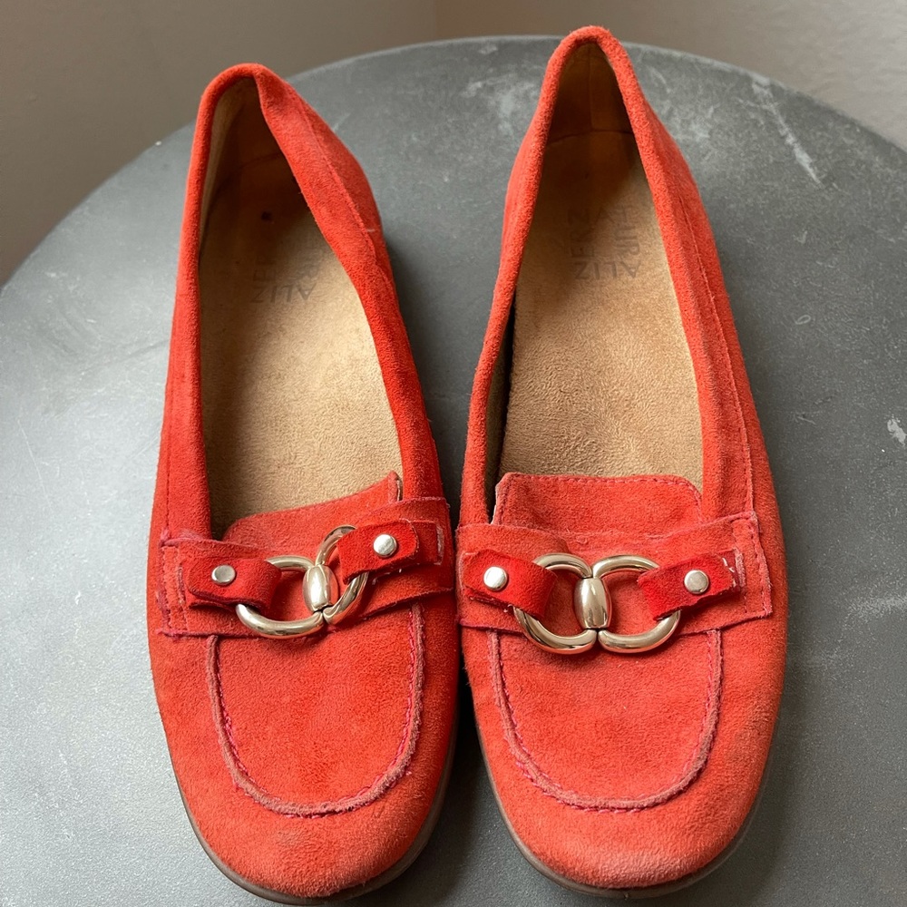 Orange slippers